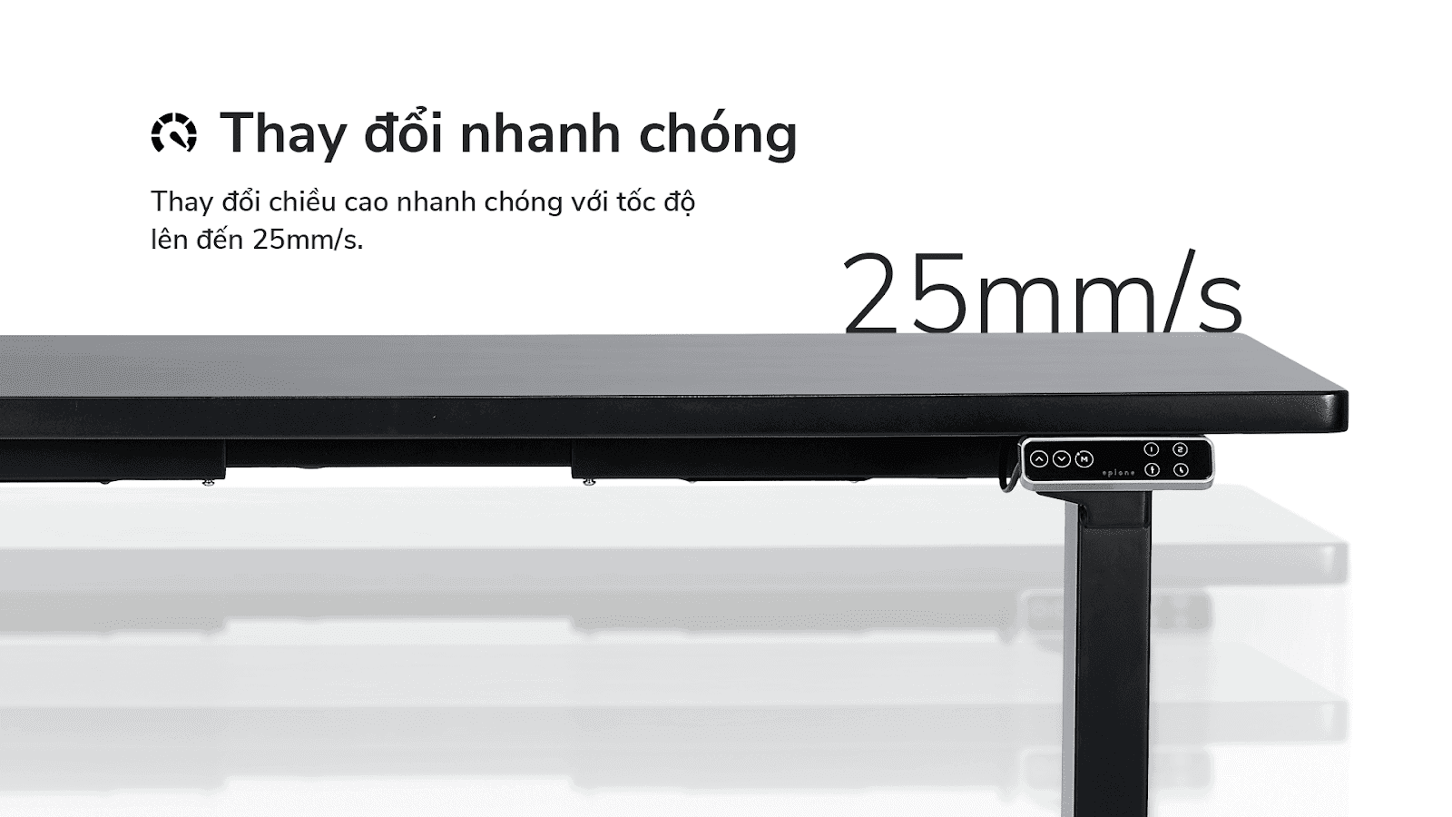 Bàn nâng hạ thông minh Epione Smart Desk Pro