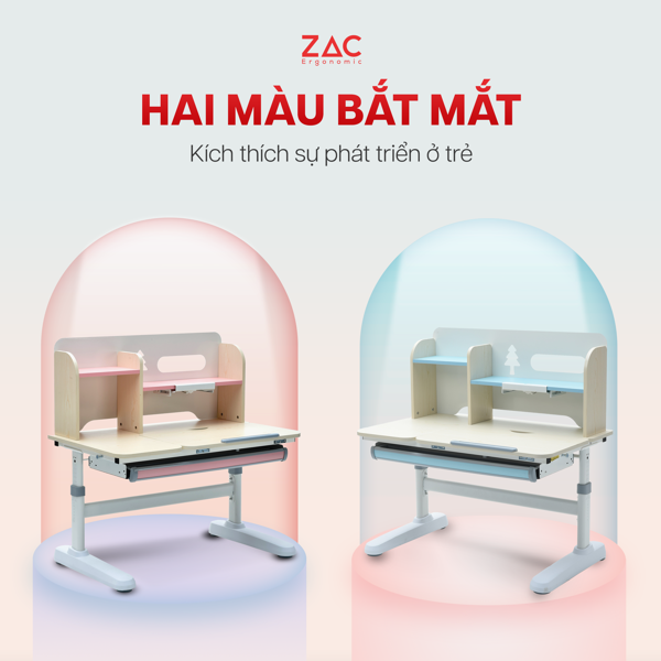 Bàn học trẻ em chống gù cận ZAC Ergonomic 105T Chính hãng